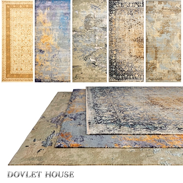 Carpets DOVLET HOUSE 5 pieces (part 680)

Title: Luxury Handcrafted Wool & Silk Carpets 3D model image 1 