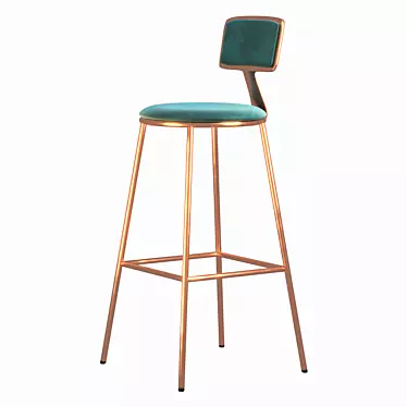 Nona Lorena Bar Stool 3D model image 1 