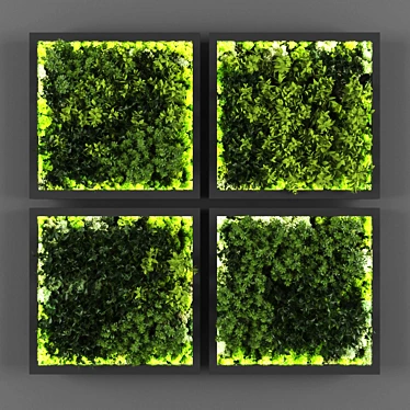 Elevated Greenery: 140 Verdant Layers 3D model image 1 