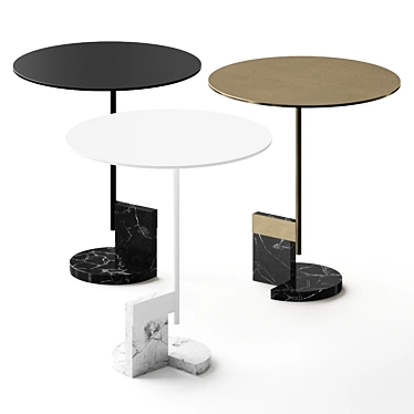 Modern AB Coffee Tables 3D model image 1 