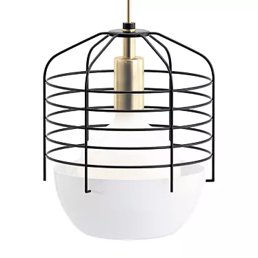 Bluff City Pendant Light 3D model image 1 