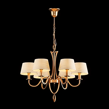 Elegant Florence Pendant Lamp 3D model image 1 