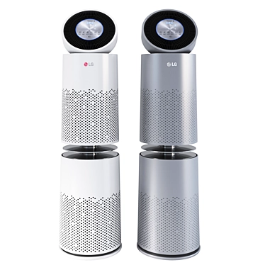 LG PuriCare360: Clean Air, Anywhere 3D model image 1 