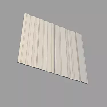 3D Gypsum Wall Panel GP-16 3D model image 1 