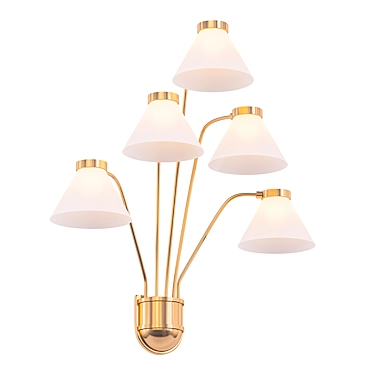 Illuminating Elegance: The Roosevelt 3D model image 1 