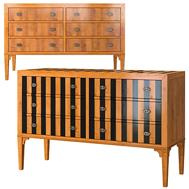 Modern Chest of Drawers C361 3D model image 1 