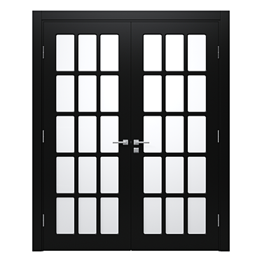 Elegant Interior Door 128 3D model image 1 