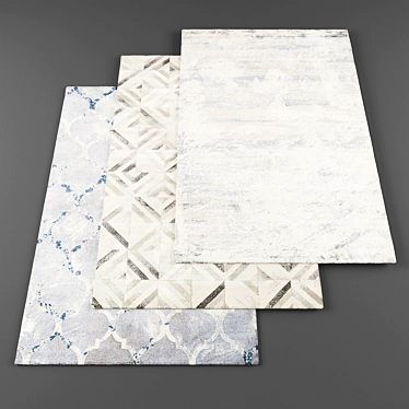 High-Resolution Random Rug Set 3D model image 1 