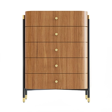 Elegant Laskasas ROSIE Chest 3D model image 1 