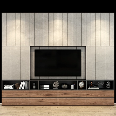 Modern Storage Solution: Cabinet Furniture 0120 3D model image 1 