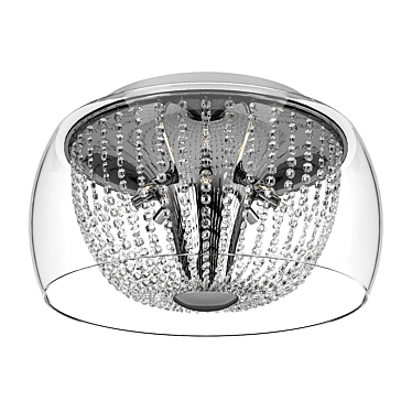 Minimalistic Ceiling Lamp Ideal Lux Audi 3D model image 1 