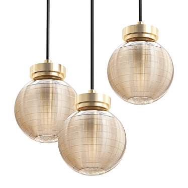 Elegant Maibel Design Lamps 3D model image 1 