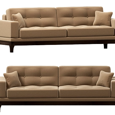 Foster: Comfortable and Versatile Sofa 3D model image 1 