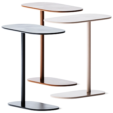 Elegant Corvetto Side Table 3D model image 1 
