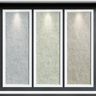 Decorative Plaster Collection: Moldings, Cornices, Baseboards 3D model image 1 