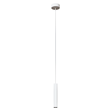 Black LED Pendant Light: Lise Suspension 3D model image 1 