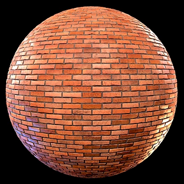 Seamless Brick Design 2K PBR 3D model image 1 