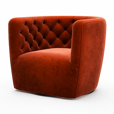 Hanover Swivel Chair: Stylish and Versatile Seating Option 3D model image 1 