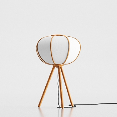 H&M Bamboo floor lamp