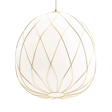 Pinecone Pendant Light 3D model image 1 