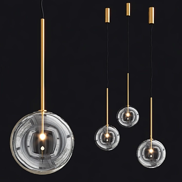 Gallotti & Radice Pendant: Bolle 1 - 20cm 3D model image 1 