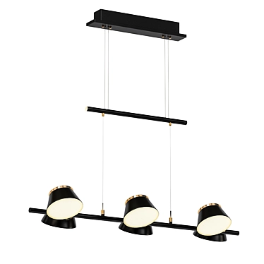 Modern Elegance Pendant Light 3D model image 1 