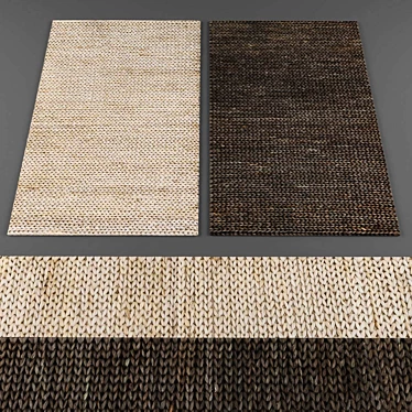 319 Rugs Collection: Exquisite Designs at Your Fingertips 3D model image 1 
