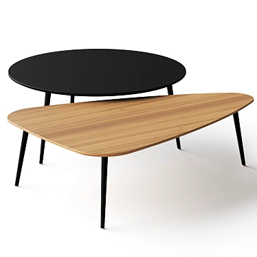 Modern Coedition Soho Coffee Tables 3D model image 1 