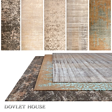 Title: DOVLET HOUSE Carpets Collection 3D model image 1 