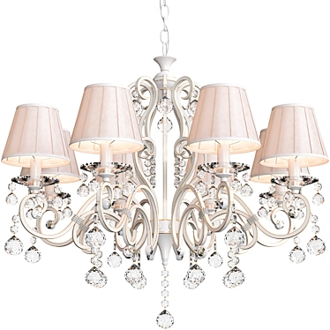 Eurosvet Ivin Modern Chandelier 3D model image 1 