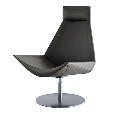 Synergy Lounge Chair 3D model image 1 