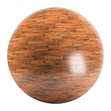 Parquet 27: Standard & Herringbone Patterns, PBR 4K 3D model image 1 