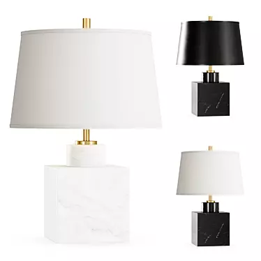 Short canaan table lamp by Jonathan Adler