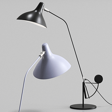 MANTIS BS3 BL Table Lamp 3D model image 1 