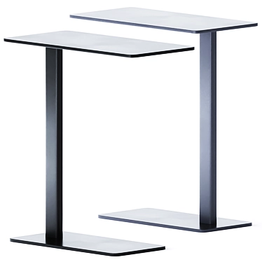 Sleek Sibi D Side Table 3D model image 1 