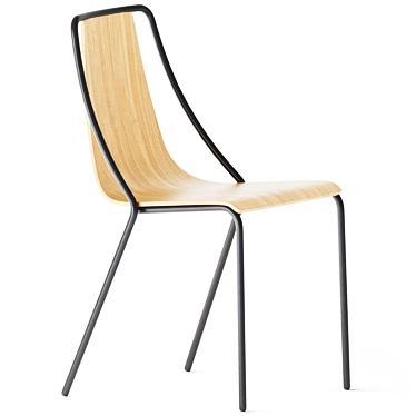 Elegant Ola SM LG Chair 3D model image 1 