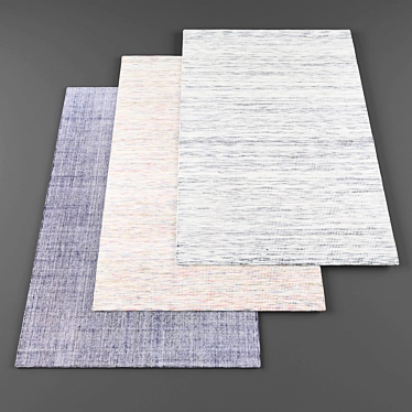 High-Resolution Carpets Bundle 3D model image 1 