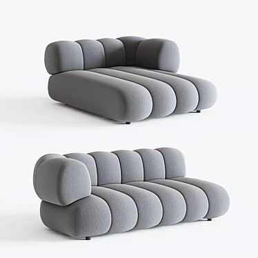 Contemporary INTERMEDE Modular Sofa 3D model image 1 