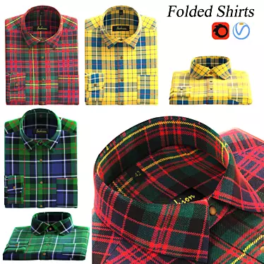 Folded Shirts Set 3