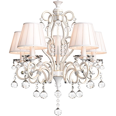 Eurosvet Ivin 12075/5: Stylish Chandelier Lighting 3D model image 1 