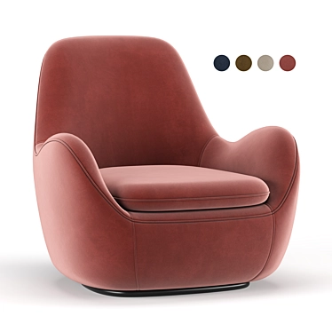 Modern 2013 Nova Swivel Chair 3D model image 1 