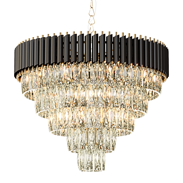 Elegant Indoor Chandelier 3D model image 1 