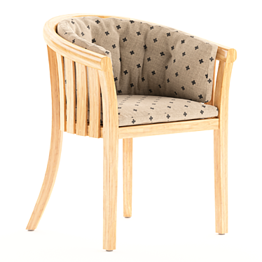 Elegance at the Table: Washington Chair 3D model image 1 