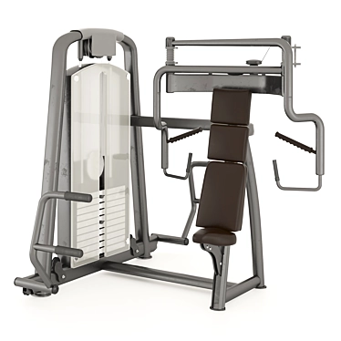 Ultimate Chest Press: Gym Essential 3D model image 1 