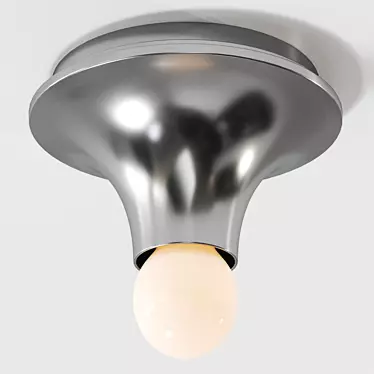Teti Halogen Ceiling Lamp: Iconic Design, Timeless Style 3D model image 1 