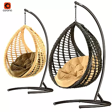 Hanging chair "Drop" STULER