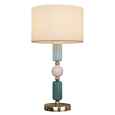 Odeon Light 4861/1T Candy Table Lamp: Classic Style with a Pop of Color 3D model image 1 