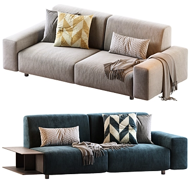 Modern Aston Sofa: Stylish Comfort for Your Space 3D model image 1 