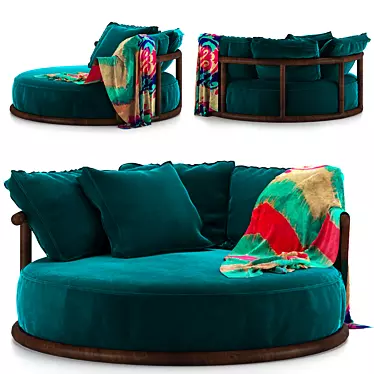 Couch Dark Green