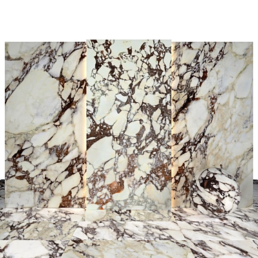 Capraia Breach Marble: Luxe Texture 3D model image 1 